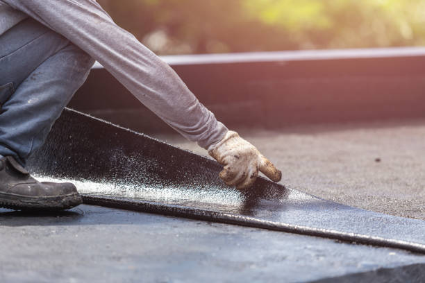 Professional Basement Waterproofing technician working in Fairfax, SC